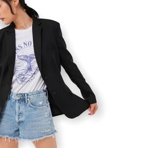 Capulet Jones Single-Breasted Blazer Black NWT